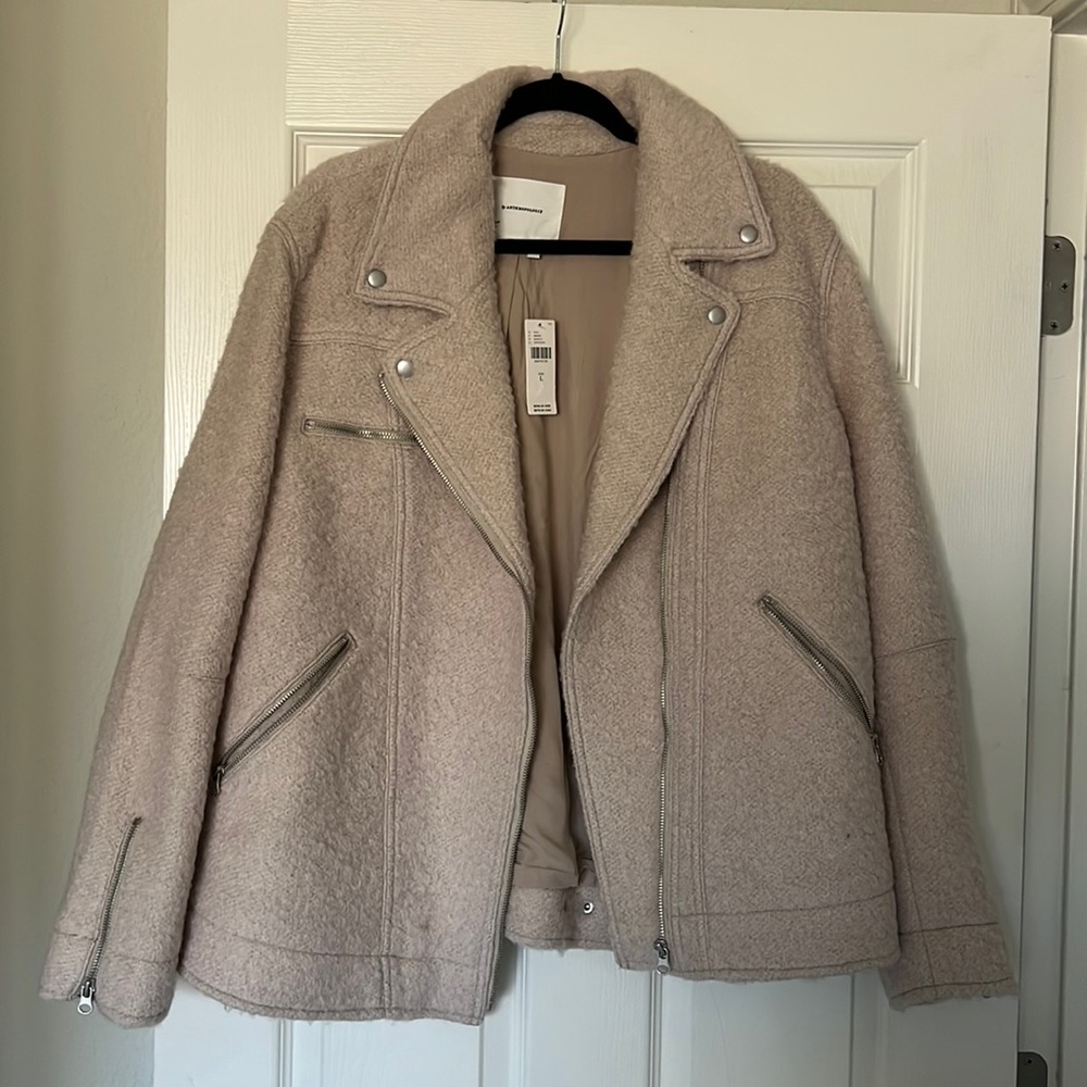 ANTHROPOLOGIE MOTO JACKET